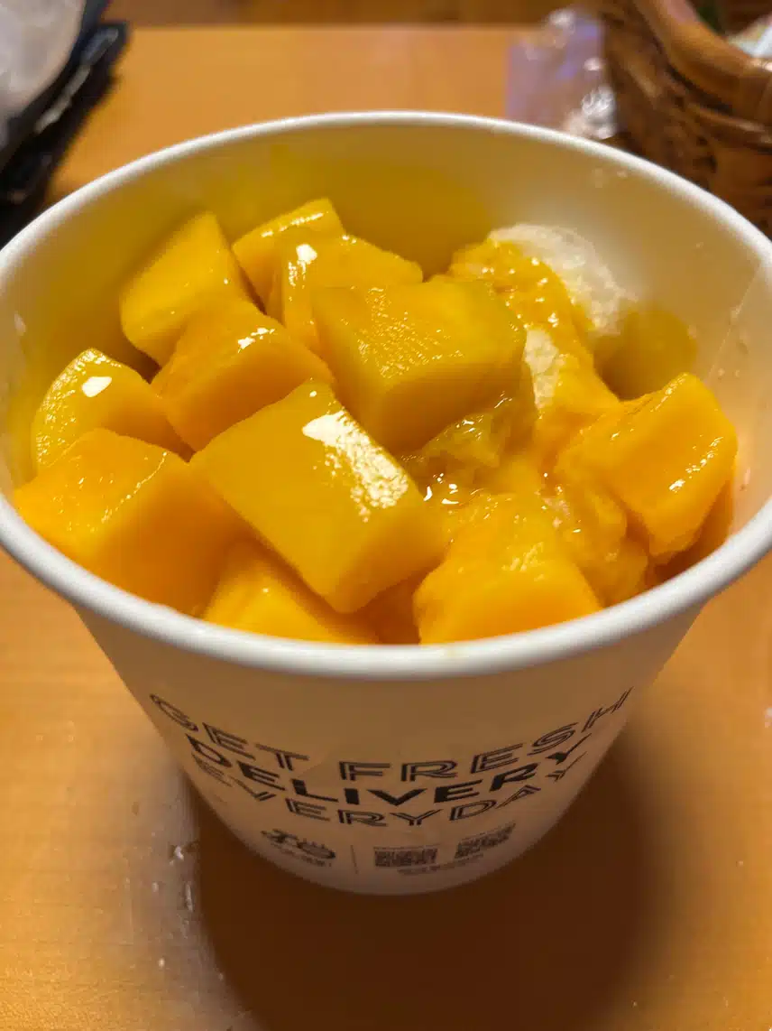 망고빙수