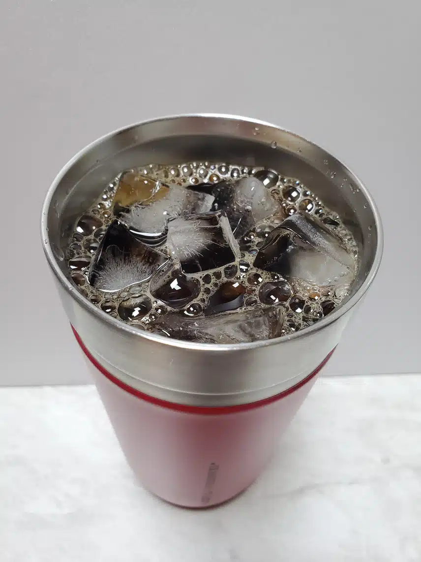 아메리카노만 마시면 뱃속이 부글부글이예요