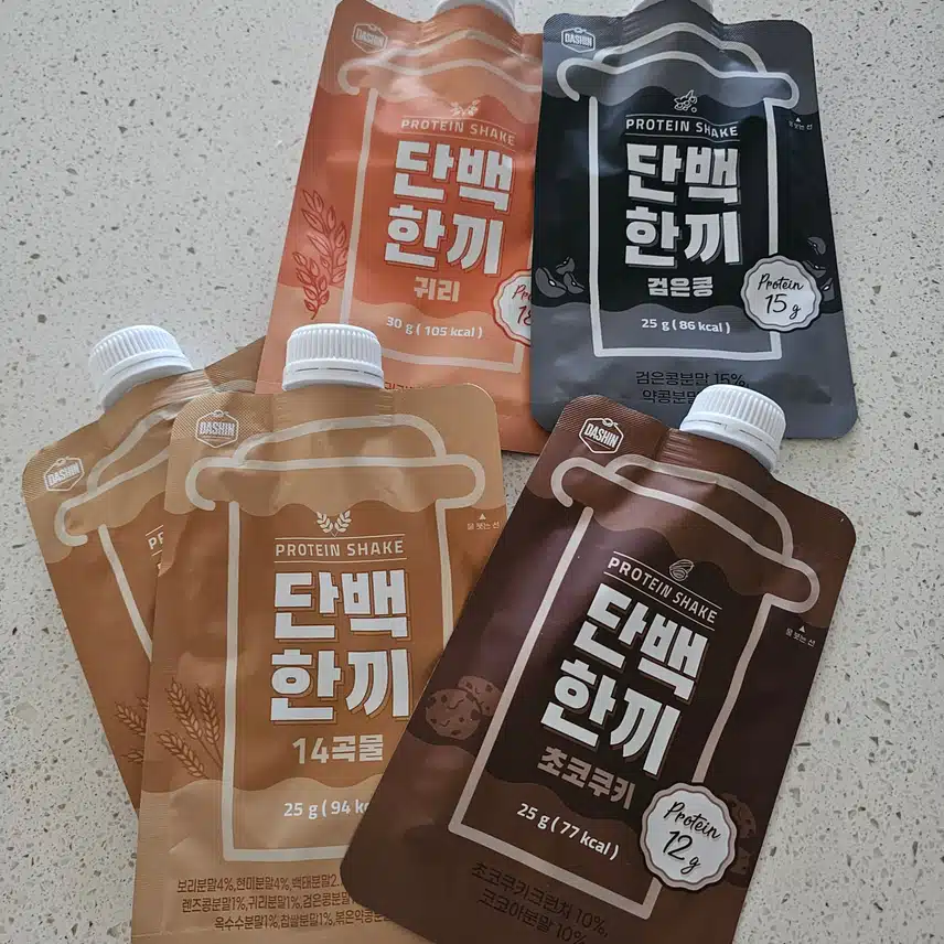 다신샵 단백한끼 쉐이크 추천해요🩵