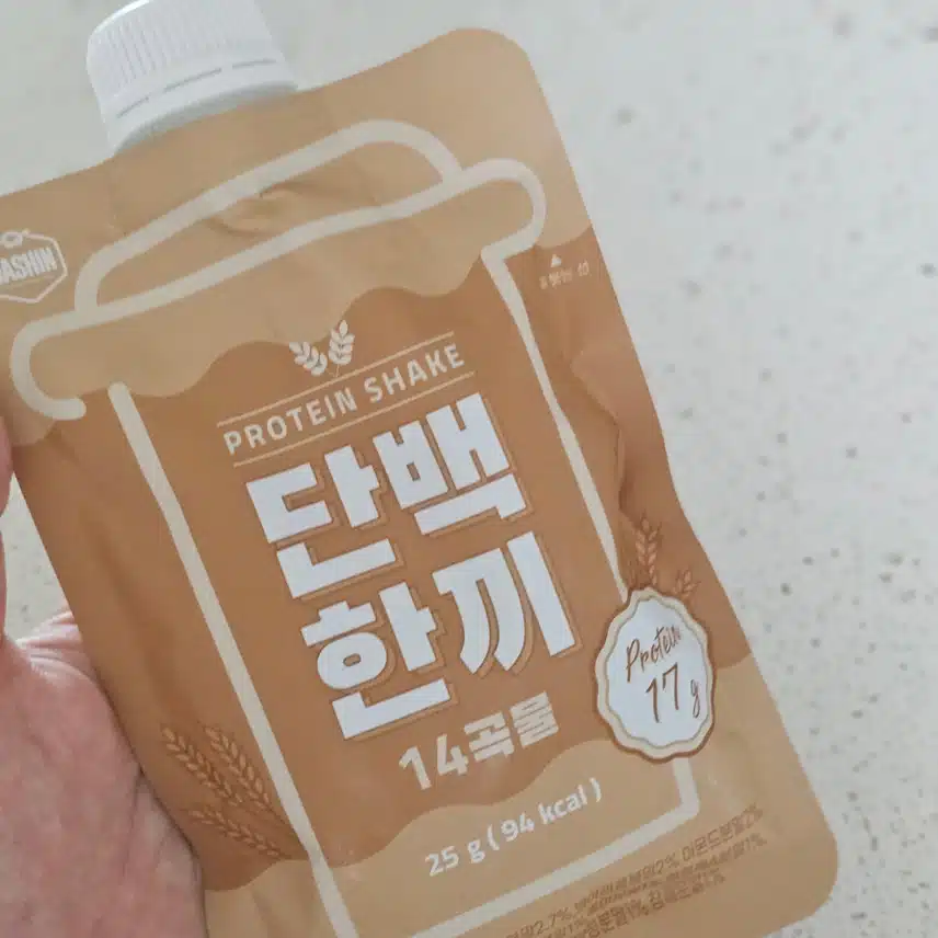 다신샵 단백한끼 쉐이크 추천해요🩵