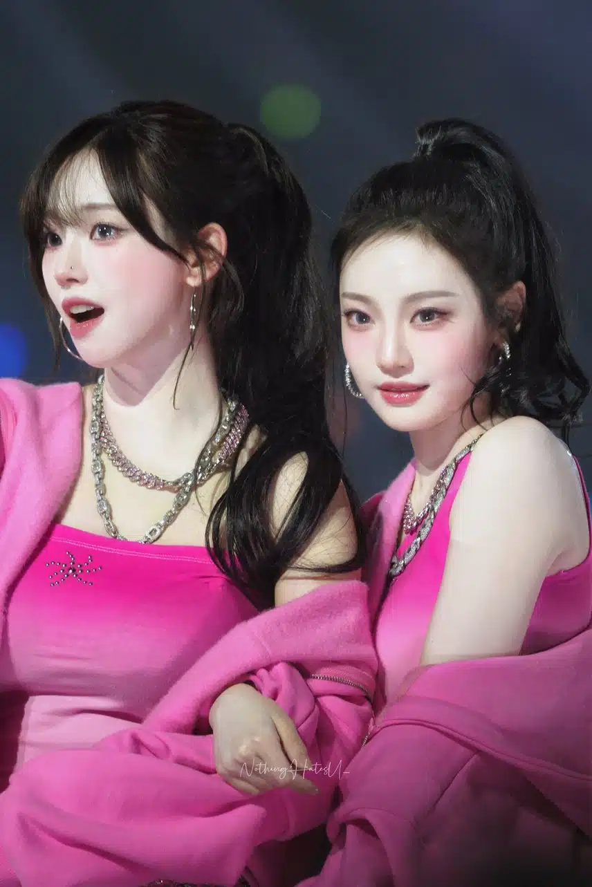 Karina et Ningning ont l'air si affectueuses.