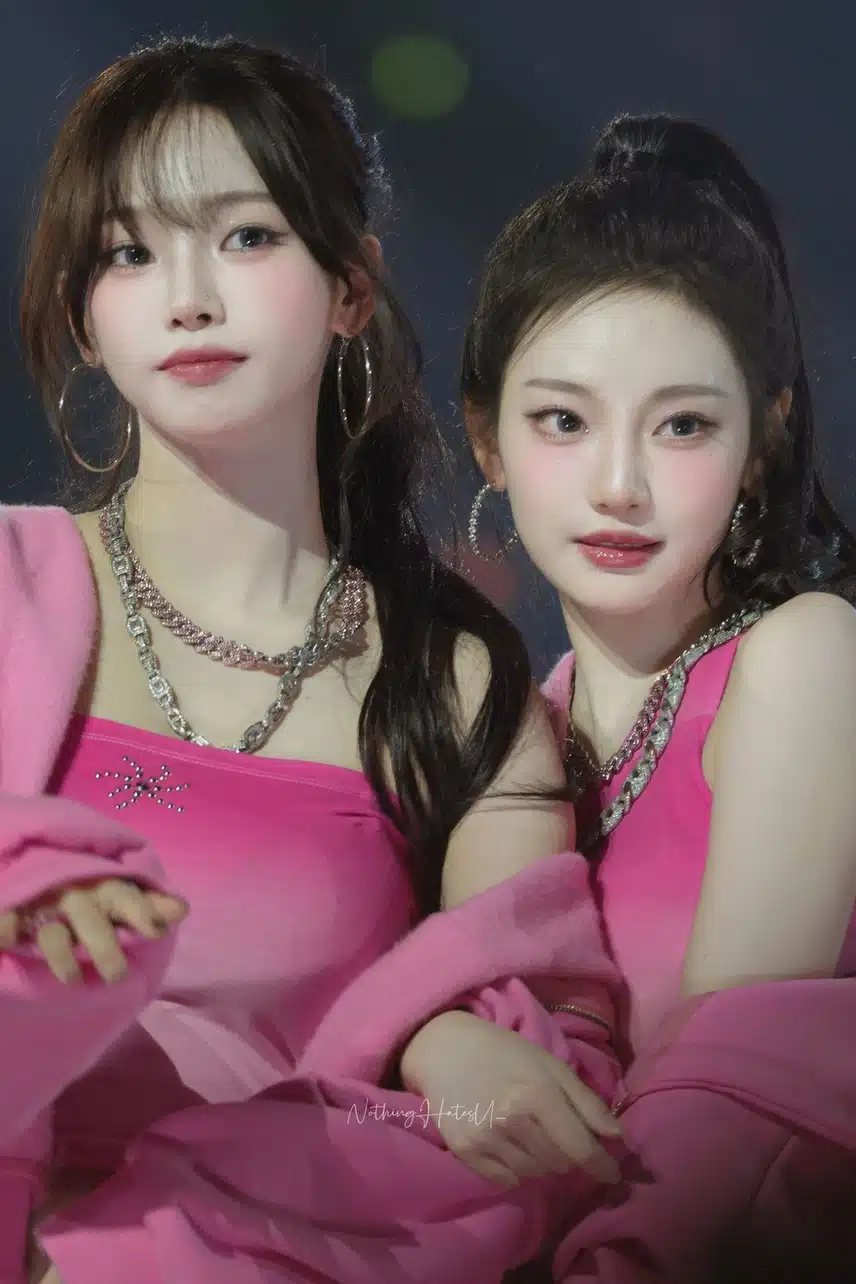 Karina et Ningning ont l'air si affectueuses.