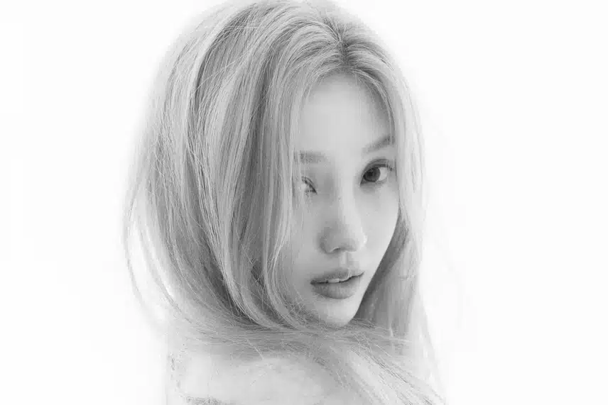 A refreshing black-and-white teaser for From JOY, with Love
