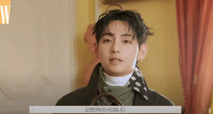 V's visuals and coordination in W Korea videos that will make you wish fall would come sooner
