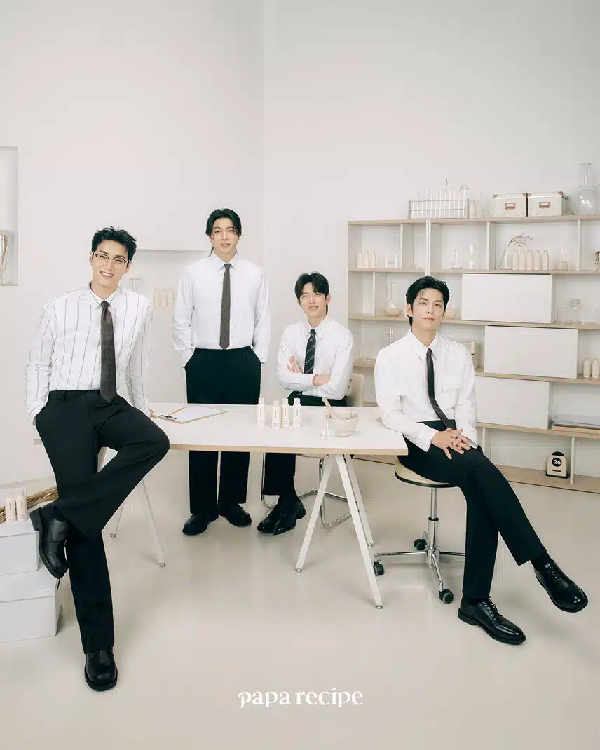 수트 버전의 데이식스 파파레서피 화보