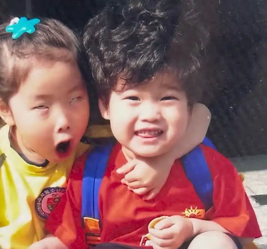 Sohee, who was different from others since she was young, had thick hair.