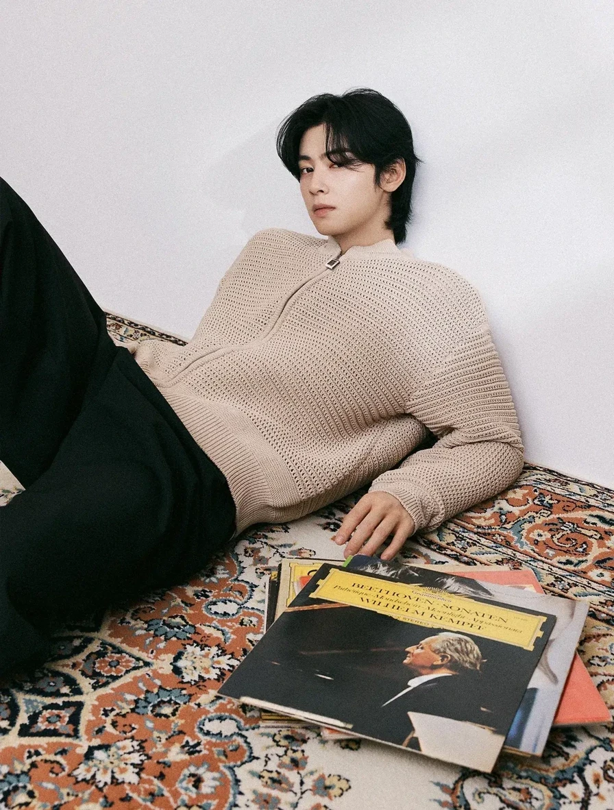 제가 보고 싶어 올리는 차은우 장발 사진
