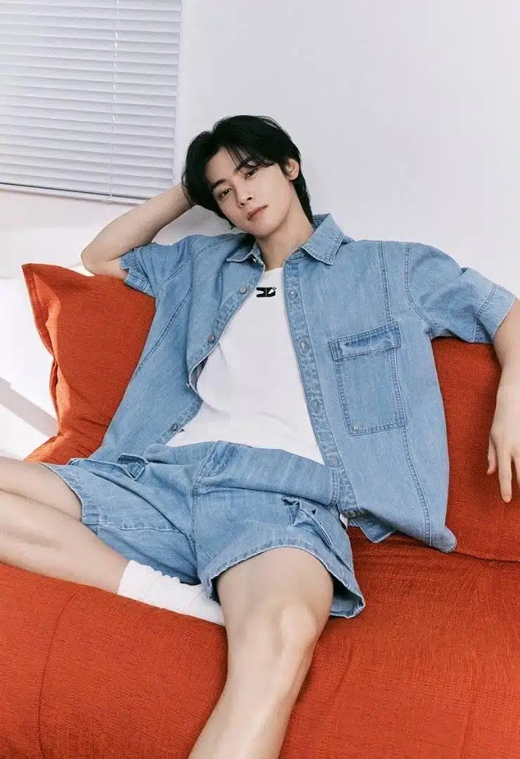 제가 보고 싶어 올리는 차은우 장발 사진