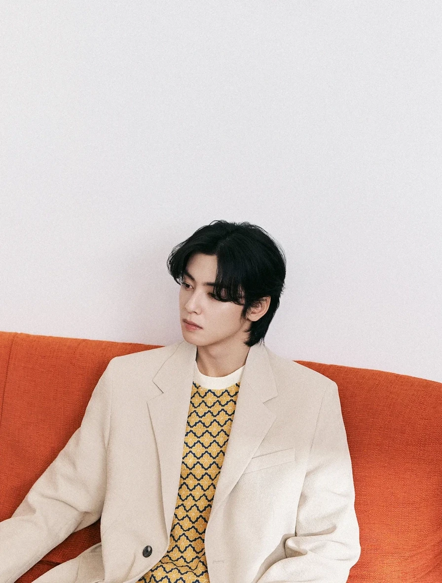 제가 보고 싶어 올리는 차은우 장발 사진