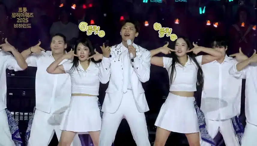 트롯뮤직어워즈 지현님 비하인드!! 