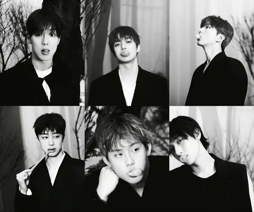 MONSTA X新報モノクロコンセプト写真公開しました
