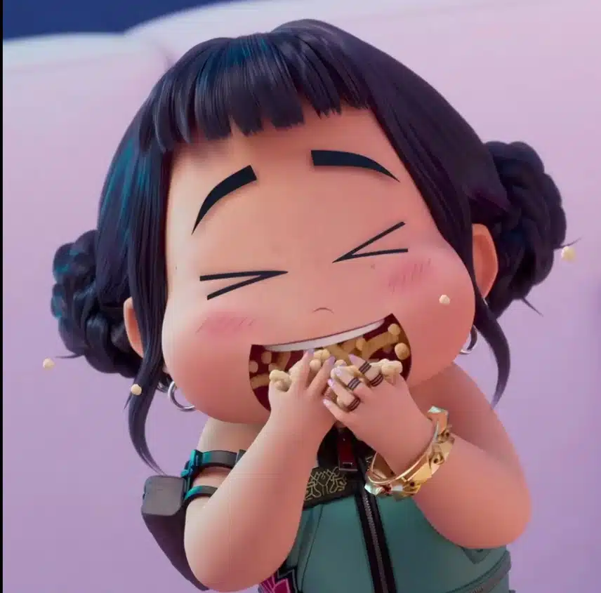 K-POPデーモンハンターズのジョイそのもの