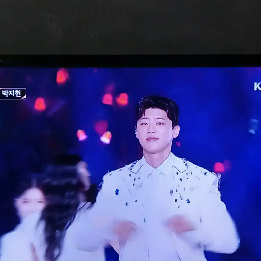 트롯 뮤직 어워드에서 빛나는 박지현님이에요