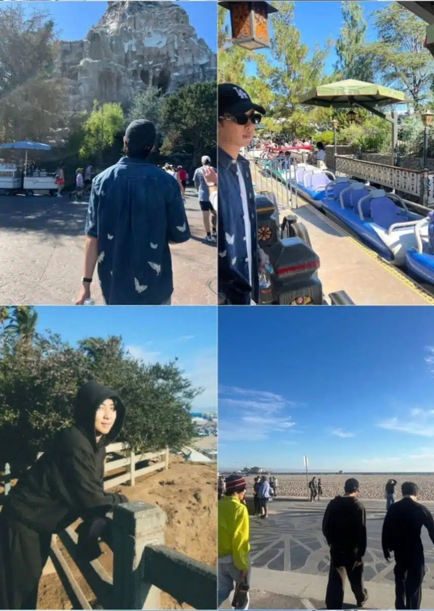RM님 인스타에 최근 근황 올리셨어요.