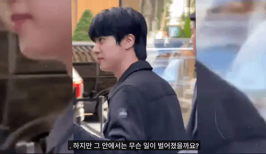 진 방탄 투어후, 해변 레스토랑에서 멤버와 함께한 소식!!