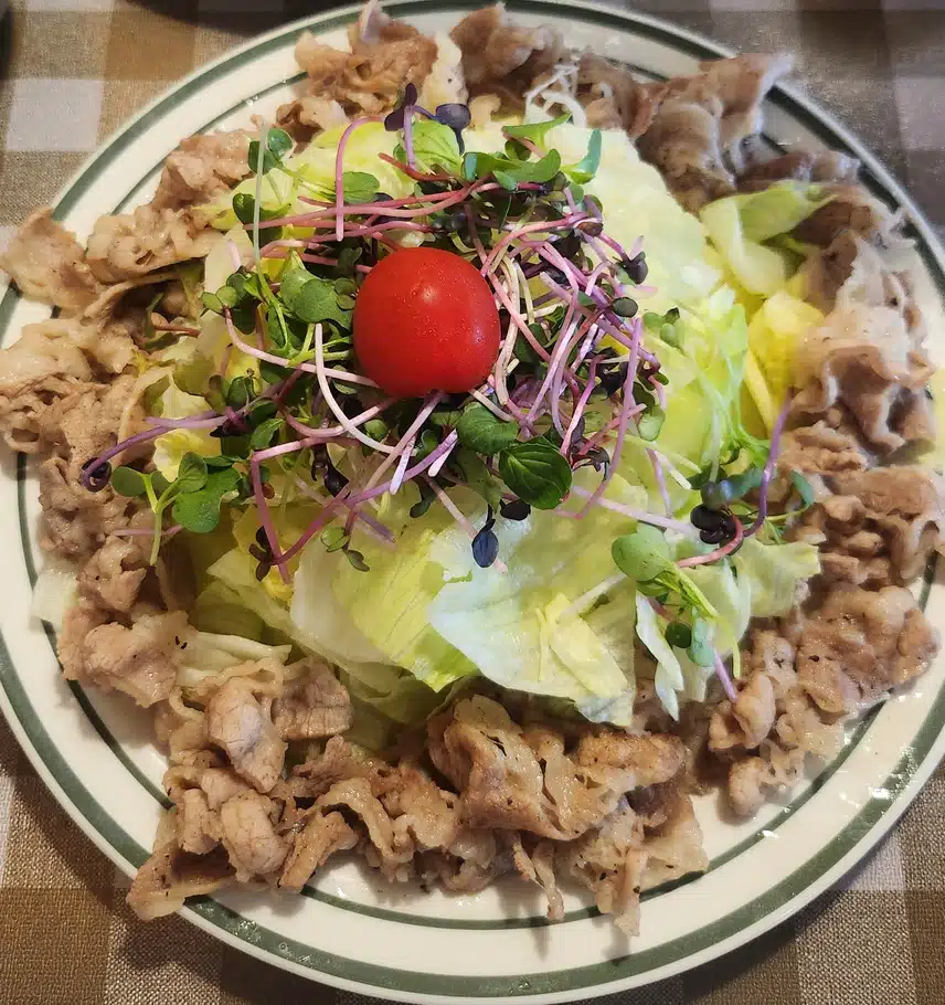 대학교에 있는 돈까스집에 왔어요.
