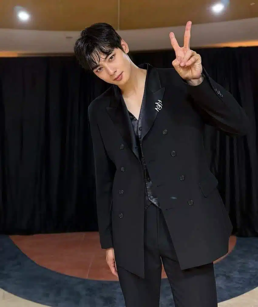 헌킴인스타에 올라온 차은우 팬미팅 착장