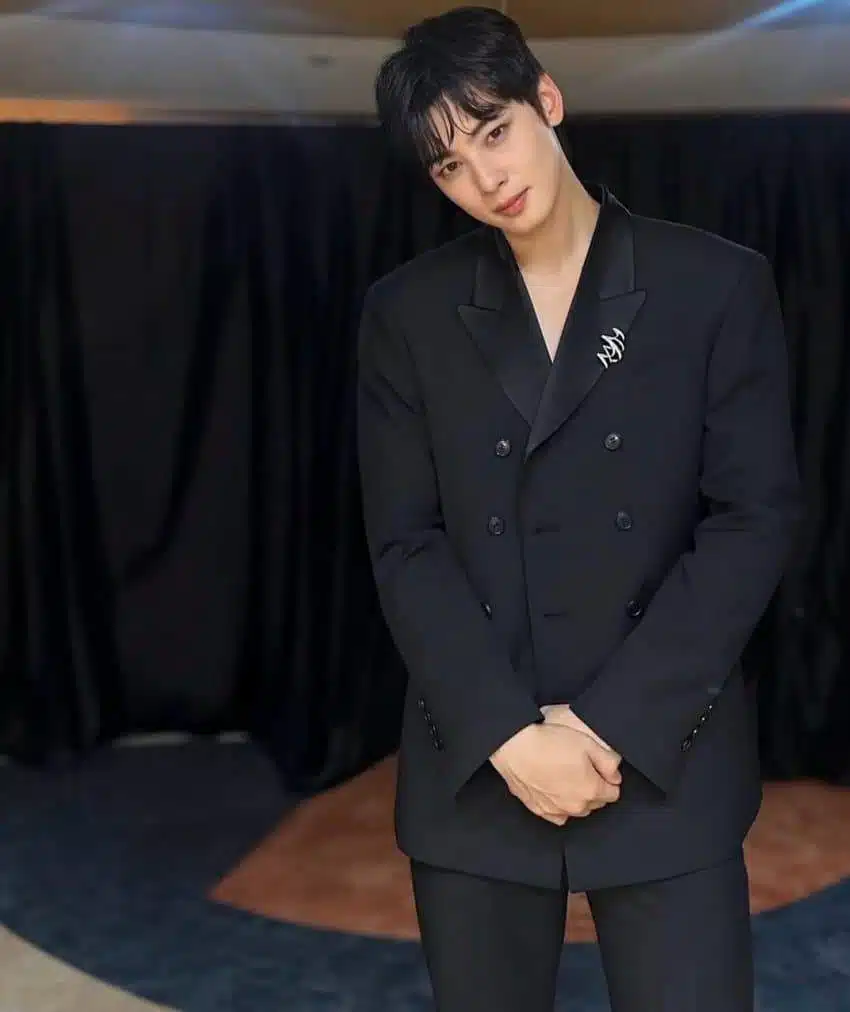 헌킴인스타에 올라온 차은우 팬미팅 착장