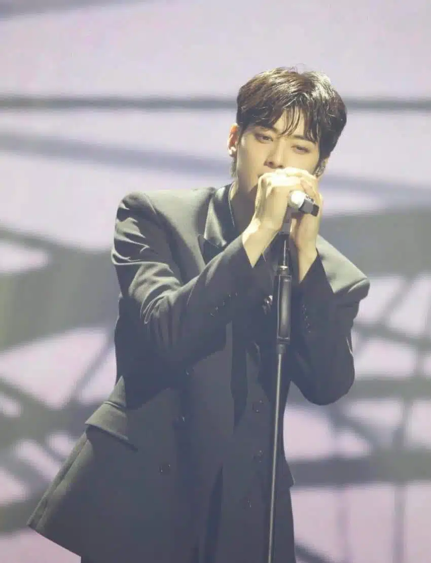 헌킴인스타에 올라온 차은우 팬미팅 착장