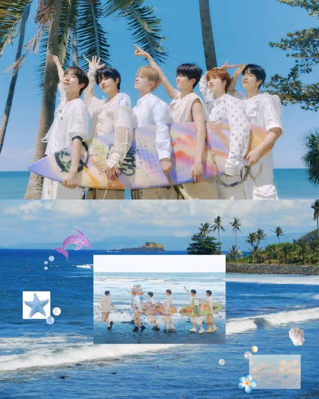 Summer Song Surf This visual is really so refreshing