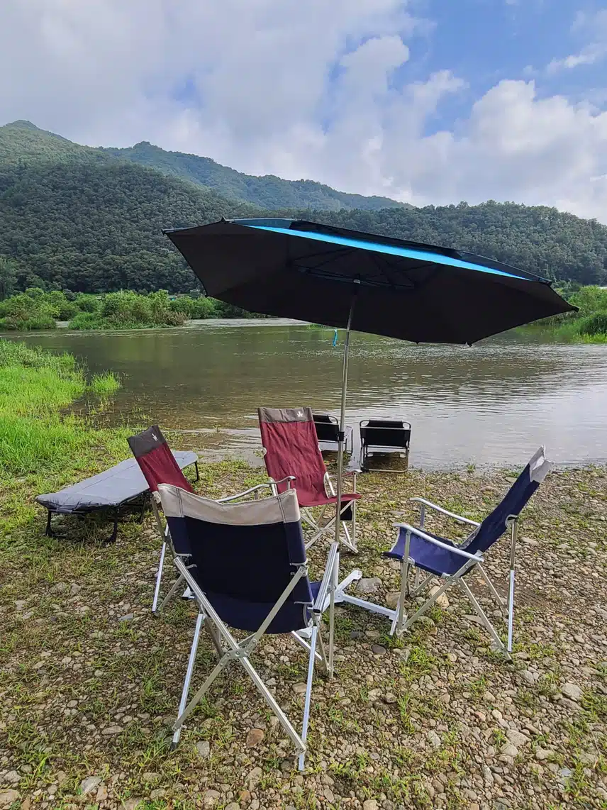 캠핑 왔어요~🏕