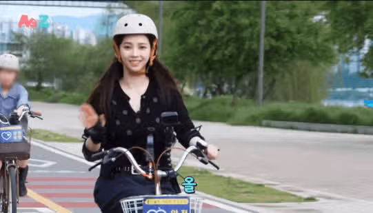 Karina, une experte du cyclisme à 25 ans