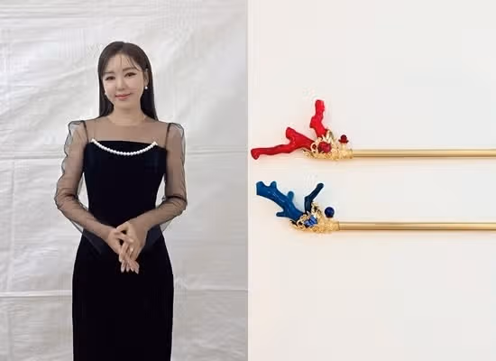 광복 80주년 기념하며 만든 비녀 공개했네요