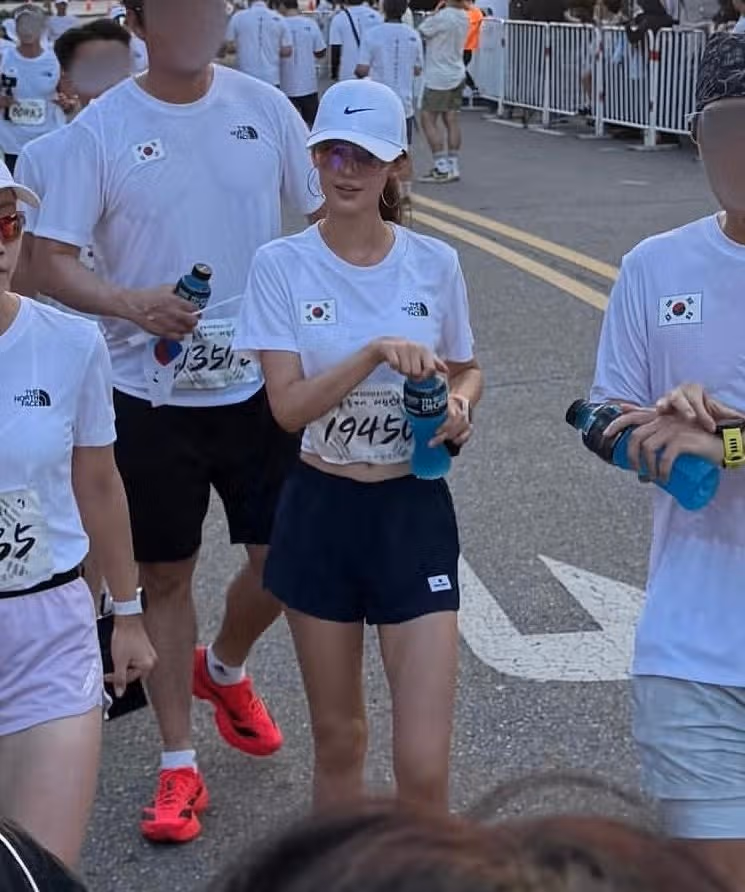 New Jeans Daniel participated in the 815 Run to celebrate Liberation Day.