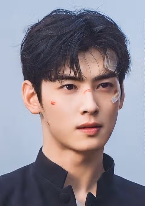 얼굴에 상처가 가득해도 잘 생긴 차은우