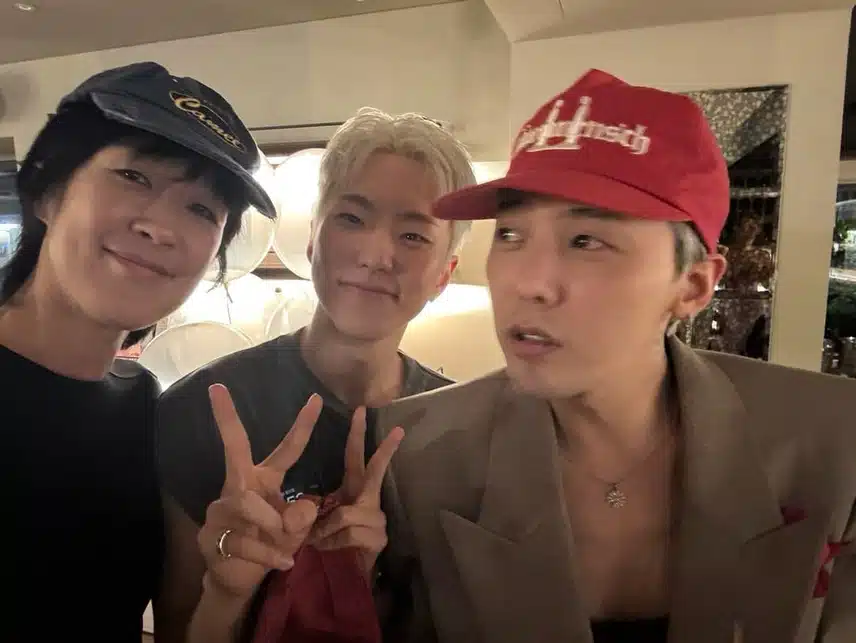 Hoshi, Seungkwan e The8 dei Seventeen hanno partecipato alla festa di compleanno di G-Dragon.