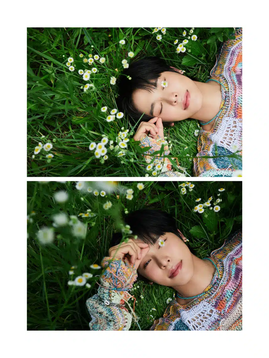 NCT WISH Riku mang đến bức ảnh concept màu sắc