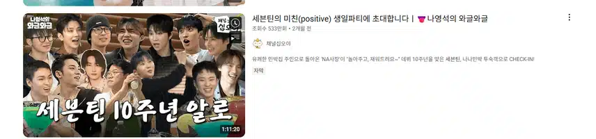 Aunque hay muchas personas, Seventeen es un grupo fuerte, ¡así que los apoyo~!