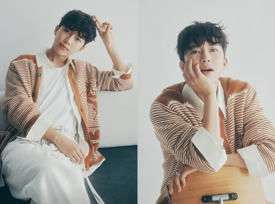 Today, the second concept photo for Hero's new song was uploaded.
