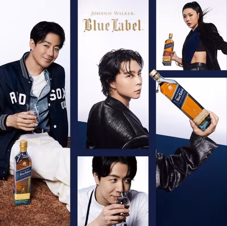 ¡Salud por mi éxito! Johnny Suh x Johnnie Walker Blue Label