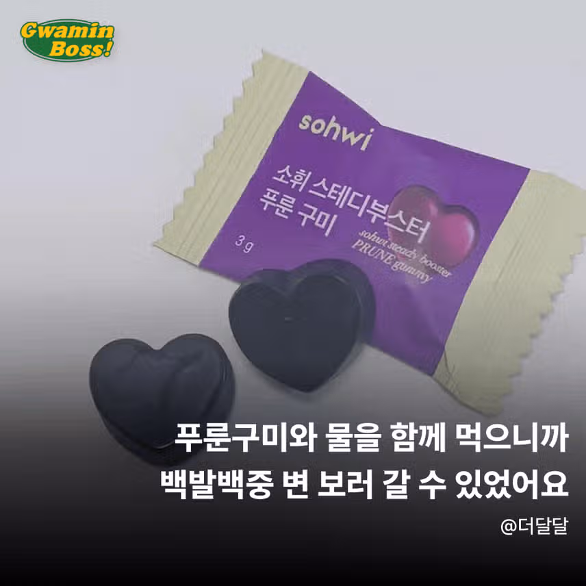 직접 먹어본 소휘 푸룬구미 후기 모음.zip 💜
