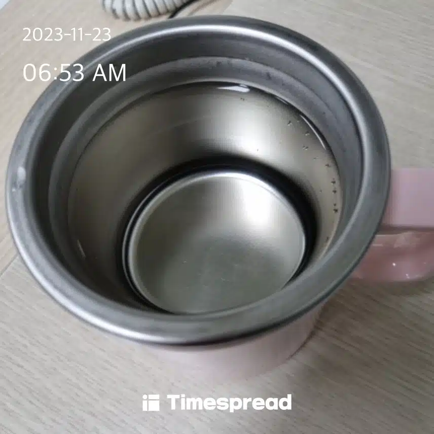 공복에 물한잔 