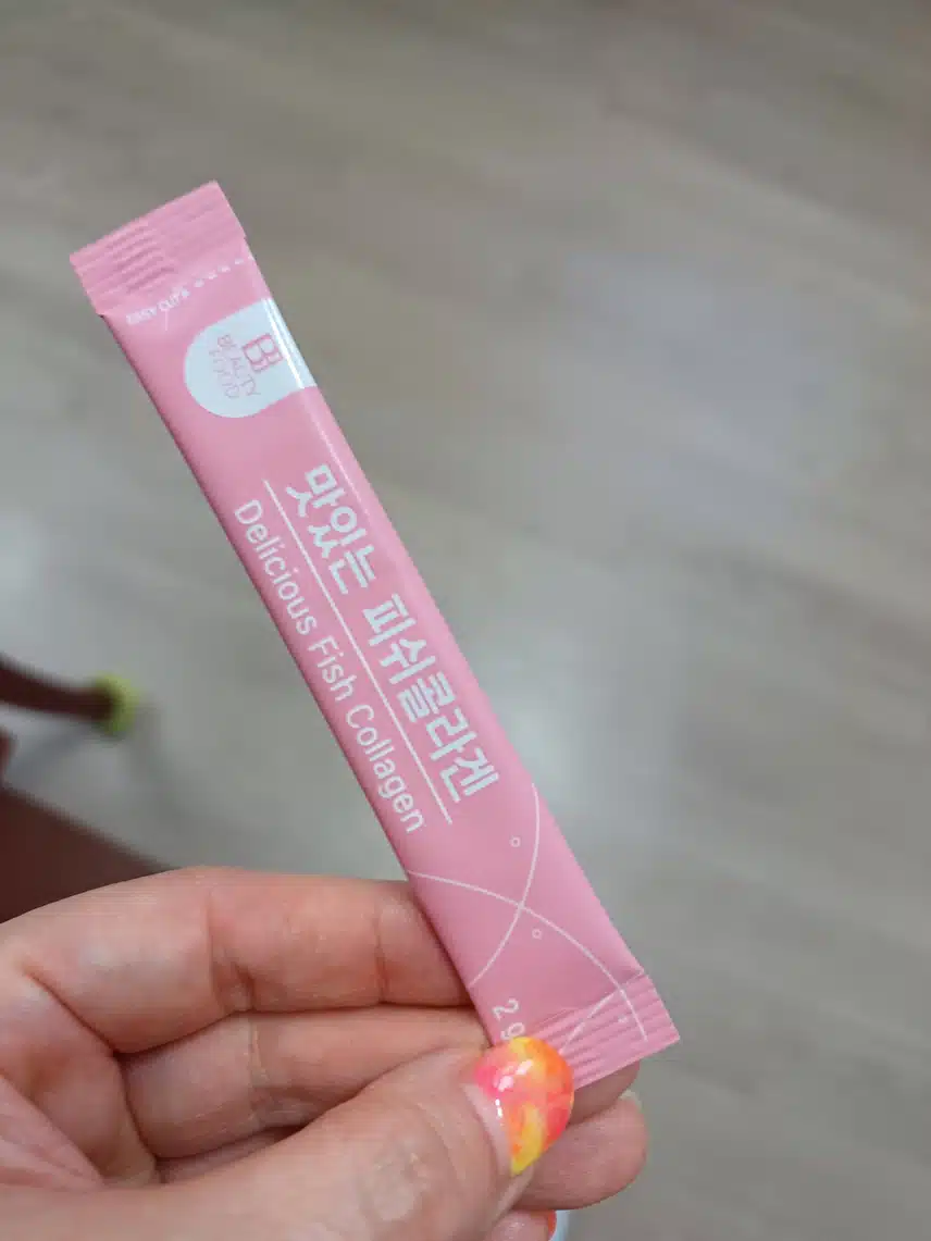 콜리겐 먹기 편하네요~~^^