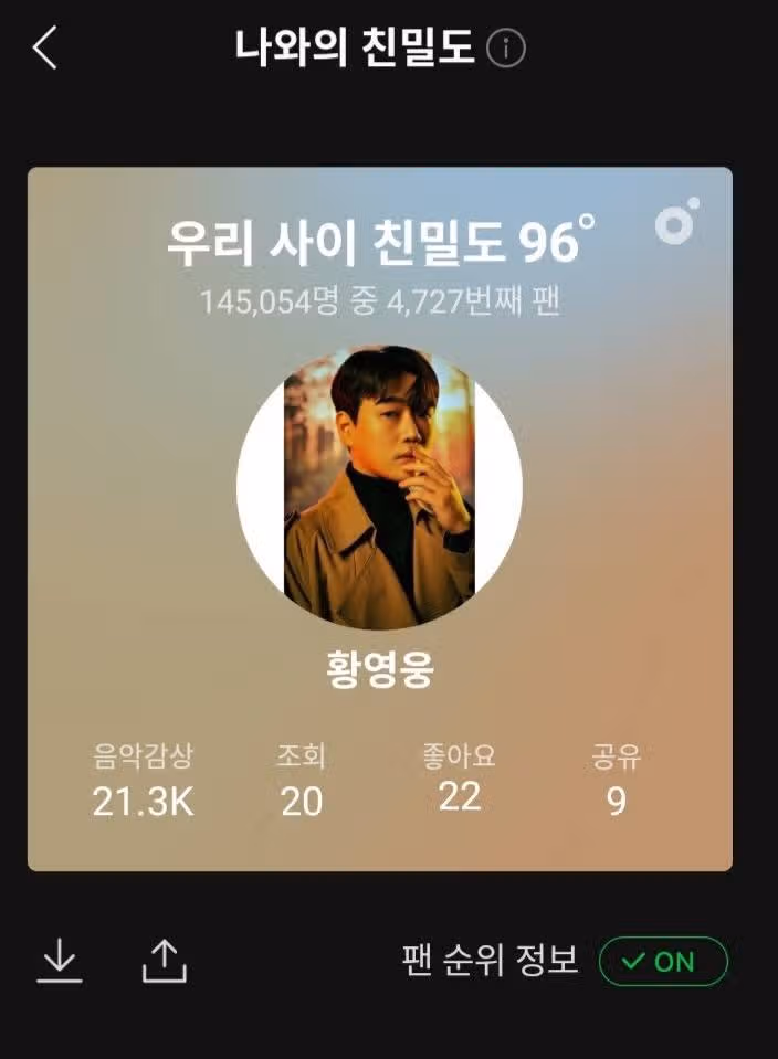 황영웅님을 응원합니다