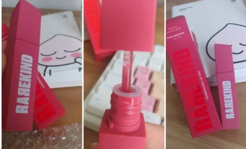💎내돈내산💎 롭스 레어카인드 오버스머지 립 틴트 03 로즈 어썸 