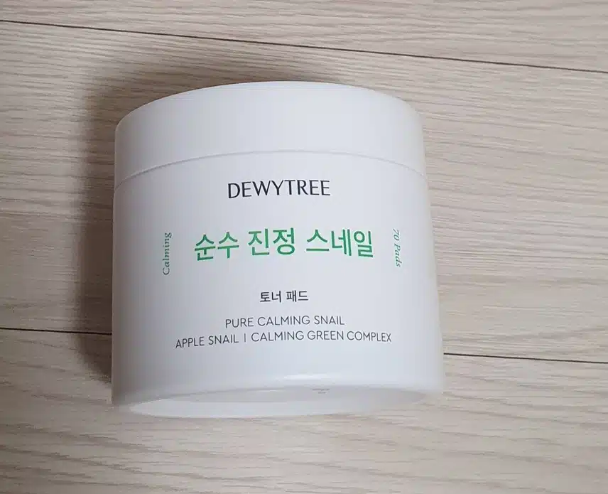 듀이트리 순수 진정 스네일 토너패드